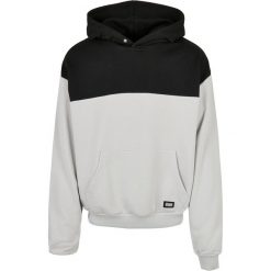 Hoodie Urban Classics upper block. Czarne bluzy męskie Urban Classics, m, bez wzorów, eleganckie, bez ramiączek, bez kaptura. Za 237.00 zł.
