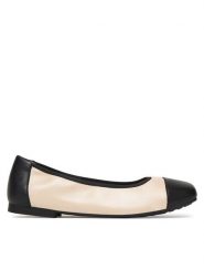 Caprice Baleriny 9-22117-46 Beżowy. Brązowe balerinki damskie Caprice, bez wzorów, ze skóry, bez obcasa, bez zapięcia. Za 237.99 zł.