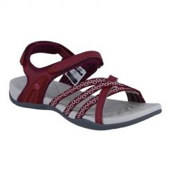 Buty do chodzenia damskie Hi-Tec Savanna Ii Violett. Niebieskie obuwie trekkingowe damskie Hi-tec, z materiału, bez zapięcia. Za 338.00 zł.