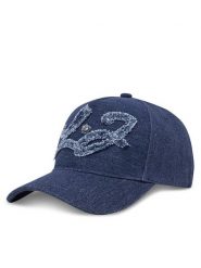 Liu Jo Czapka z daszkiem VA5201 D0001 Niebieski. Niebieskie czapki damskie Liu Jo, bez wzorów, z materiału. Za 109.99 zł.