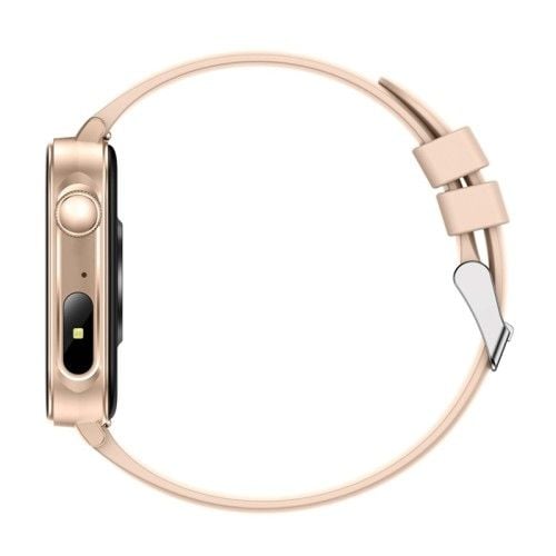 Smartwatch COLMI P80 (złoty). Żółte zegarki smartwatch Colmi, bez wzorów. Za 139.00 zł.