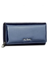 Pierre Cardin Portfel 05 LINE 106 Granatowy. Niebieskie portfele damskie Pierre Cardin, z lakierowanej skóry. Za 179.99 zł.