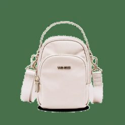 Mała torba crossbody ROSELLA BEIGE. Brązowe torby na ramię męskie Wings, z materiału, na ramię, małe. Za 99.90 zł.