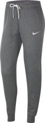 Nike Szary/Srebrny M. Szare spodnie dresowe damskie Nike, bez wzorów, sportowe. Za 128.69 zł.
