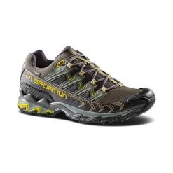 Buty trekkingowe męskie La Sportiva La Ultra Raptor Ii Gtx. Brązowe buty zimowe męskie La Sportiva, bez wzorów, z materiału, bez obcasa, bez zapięcia. Za 858.00 zł.