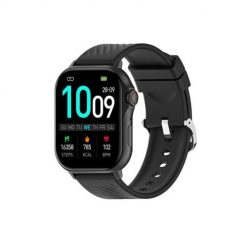 Denver Smartwatch Schwarz 5,41 cm (2.13") AMOLED Cyfrowy Ekran dotykowy Czarny GPS. Czarne, cyfrowe zegarki smartwatch Denver, bez wzorów. Za 180.99 zł.