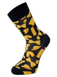 Happy Socks Skarpety Mężczyźni niebieski|żółty, 36-40. Niebieskie skarpety męskie Happy Socks, bez wzorów, z dzianiny. Za 44.95 zł.