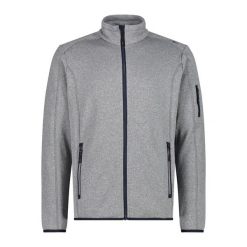 Polar CMP. Niebieskie bluzy sportowe męskie CMP, na zimę, bez wzorów, z polaru, bez kaptura, narciarskie. Za 258.85 zł.