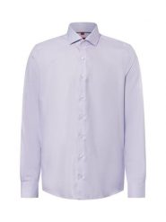 Finshley & Harding koszula biznesowa - non-iron Mężczyźni Slim Fit Bawełna różowy|niebieski, 44. Czerwone koszule męskie Finshley & Harding, m, bez wzorów, z bawełny, biznesowe, bez kołnierzyka, bez ramiączek. Za 229.95 zł.