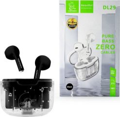 Słuchawki Vega SŁUCHAWKI BLUETOOTH DENMEN EARBUDS CZARNE DL29 TWS>. Czarne słuchawki bezprzewodowe Vega. Za 40.22 zł.