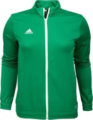 Adidas Bluza damska adidas Entrada 22 Track Jacket zielona HI2136 XS. Zielone bluzy damskie Adidas, xs, bez wzorów, bez ramiączek, bez kaptura. Za 124.43 zł.