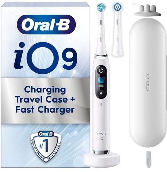 Szczoteczka Oral-B iO Series 9s szczoteczka elektryczna, biała. Białe szczoteczki elektryczne Oral-B. Za 1,300.54 zł.