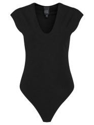 ACCESS FASHION Body 54-2150-377 Czarny Slim Fit. Czarne body ACCESS FASHION, bez wzorów, z syntetyku. Za 219.99 zł.