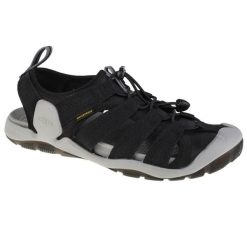 Sandały do chodzenia męskie, Keen Clearwater II. Czarne buty zimowe męskie Keen, bez wzorów, bez obcasa, bez zapięcia. Za 419.99 zł.