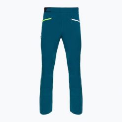 Spodnie softshell męskie ORTOVOX Col Becchei. Niebieskie spodnie sportowe męskie ORTOVOX, m, bez wzorów, z softshellu, narciarskie. Za 899.99 zł.