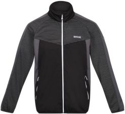 Męska bluza Regatta Yare Vi Extol Stretch kurtka softshell czarna. Czarne kurtki sportowe męskie Regatta, na jesień, m, bez wzorów, z elastanu, bez kaptura, na fitness i siłownię. Za 228.99 zł.