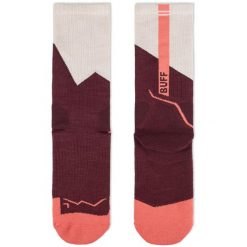Skarpetki Buff MERINO MW CREW SOCKS MWC1 WINE XL. Fioletowe skarpetki damskie Buff, bez wzorów, z elastanu. Za 139.90 zł.