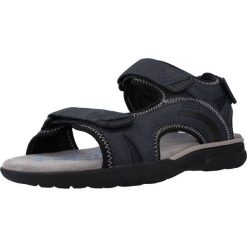 Sandały GEOX U SPHERICA EC5 A Niebieski. Niebieskie sandały męskie Geox, na lato, bez wzorów, z syntetyku, bez zapięcia. Za 215.99 zł.