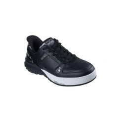 Adidasy Skechers Sizzle - Snoop Sizzl, Mężczyźni. Czarne buty sportowe męskie Skechers, bez wzorów, ze skóry ekologicznej, bez zapięcia. Za 528.75 zł.