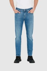 7 FOR ALL MANKIND Niebieskie jeansy męskie. Niebieskie jeansy męskie 7 for all mankind, z jeansu. W wyprzedaży za 489.99 zł.