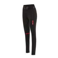 Damskie legginsy jeździeckie z wysokim stanem i pełną przyczepnością eaSt Reggin. Czarne legginsy damskie EAST, bez wzorów, z elastanu. Za 594.65 zł.