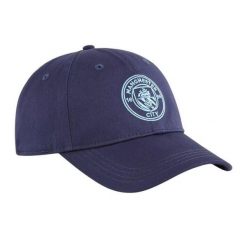 Czapka Z Daszkiem Manchester City FC. Niebieskie czapki damskie Puma, bez wzorów. Za 128.99 zł.
