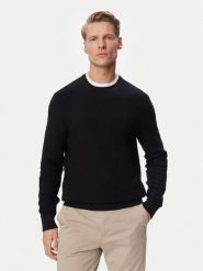 Calvin Klein Sweter LV04LF304G Czarny Regular Fit. Czarne swetry męskie Calvin Klein, l, bez wzorów, z bawełny, bez kołnierzyka, bez ramiączek. Za 449.99 zł.