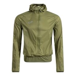Kurtka wodoodporna z kapturem Joma London. Czarne kurtki męskie Joma, na zimę, l, bez wzorów, z materiału, z kapturem, do biegania. Za 327.50 zł.