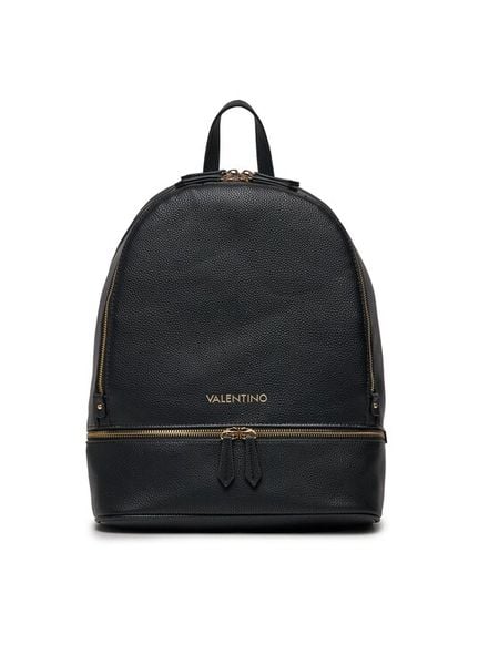 Valentino Plecak Brixton VBS7LX02 Czarny. Czarne plecaki damskie Valentino, bez wzorów, ze skóry. Za 359.99 zł.