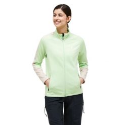 Bluza Peak Performance damska Rider Zip Jacket zielona - L. Zielone bluzy damskie Peak Performance, l, bez wzorów, bez ramiączek, bez kaptura. W wyprzedaży za 559.00 zł.