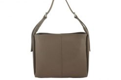 Shopper bag skórzany BARBERINI'S c. beżowy 915-9. Brązowe shopperki damskie Barberinis, bez wzorów, ze skóry, na ramię, duże, bez dodatków. Za 271.99 zł.