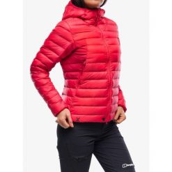 Kurtka puchowa damska Berghaus Seeker MW Down Hoody. Czerwone kurtki sportowe damskie Berghaus, xs, bez wzorów, z puchu, bez ramiączek, bez kaptura, trekkingowe. Za 959.99 zł.