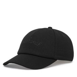 Czapka z daszkiem Weekend Max Mara. Czarne czapki damskie Weekend Max Mara, bez wzorów. Za 474.99 zł.