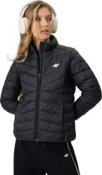4f Kurtka damska 4F F0855 czarna 4FWSS26TDJAF0855 20S L. Czarne kurtki sportowe damskie 4F, l, bez wzorów, bez ramiączek, bez kaptura. Za 238.38 zł.