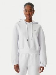 Armani Exchange Bluza XW002217 AF10818 U0002 Biały Regular Fit. Białe bluzy damskie Armani Exchange, l, bez wzorów, z bawełny, bez ramiączek, bez kaptura. Za 549.99 zł.