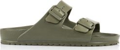 Birkenstock Klapki Birkenstock Arizona EVA 1019094. Klapki damskie Birkenstock, bez wzorów, bez obcasa, bez zapięcia. Za 207.40 zł.
