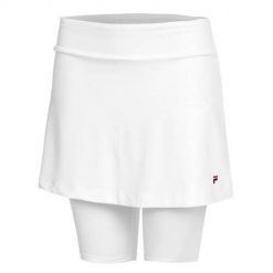 Spodnie treningowe damskie Fila FBL202122001. Białe spodnie dresowe damskie Fila, bez wzorów, z materiału, sportowe, krótkie, trekkingowe. Za 402.00 zł.