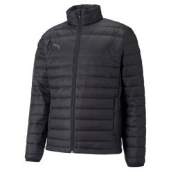 Kurtka męska Puma TEAMLIGA LIGHT. Czarne kurtki męskie Puma, l, bez wzorów, sportowe, bez kaptura. Za 394.69 zł.