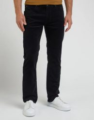 LEE MĘSKIE SPODNIE JEANSOWE DAREN ZIP FLY BLACK 112342357 L707007087. Czarne jeansy męskie Lee, z jeansu. Za 229.99 zł.