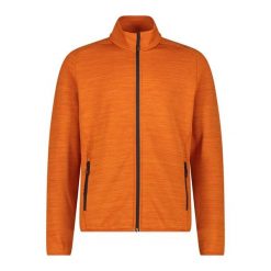 Polar zapinany na zamek błyskawiczny CMP. Brązowe bluzy męskie CMP, bez wzorów, z polaru, bez kaptura, trekkingowe. Za 411.25 zł.