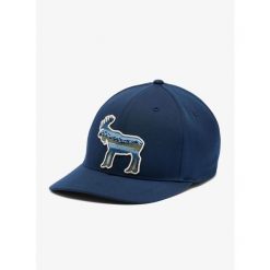 Czapka z daszkiem Columbia Lost Lager 110 - collegiate navy/scenic moose. Niebieskie czapki damskie Columbia, bez wzorów, sportowe. Za 101.99 zł.