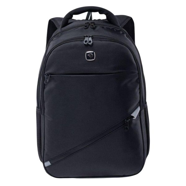 Plecak Mister 20L. Czarne plecaki męskie IGUANA, bez wzorów, z materiału. Za 245.98 zł.