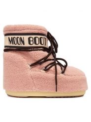 Moon Boot Śniegowce Mb Icon Fleece 80D1409700 Różowy. Czerwone buty zimowe męskie Moon Boot, bez wzorów, z materiału, bez obcasa, bez zapięcia. Za 1,319.00 zł.