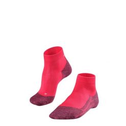 Skarpetki damskie Falke RU4 Light. Czerwone skarpetki damskie Falke, bez wzorów, z elastanu. Za 133.50 zł.
