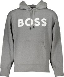 Hugo Boss SZARY MĘSKA BLUZA BEZ ZAMKA HUGO BOSS XL. Szare bluzy męskie Hugo Boss, m, bez wzorów, bez ramiączek, bez kaptura. Za 379.92 zł.