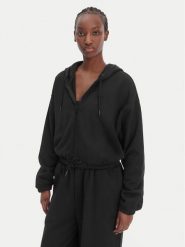 Reebok Bluza Reebok x Ewa Chodakowska Marti RK25620CCW Czarny Regular Fit. Czarne bluzy damskie Reebok, m, bez wzorów, z syntetyku, bez ramiączek, bez kaptura. Za 249.99 zł.