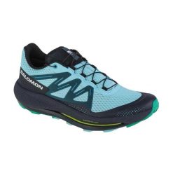 Męskie Buty Trailowe Pulsar. Niebieskie buty zimowe męskie Salomon, bez wzorów, bez obcasa, bez zapięcia. Za 769.99 zł.