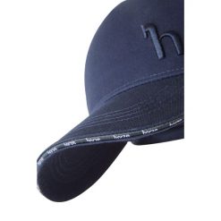 Czapka damska Horze. Niebieskie czapki damskie HORZE, bez wzorów, z bawełny. Za 124.00 zł.