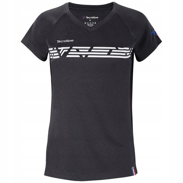 Koszulka tenisowa damska Tecnifibre Lady F2 Airmesh. Szare koszulki sportowe damskie TECNIFIBRE, s, bez wzorów, bez ramiączek, tenisowe. Za 69.99 zł.