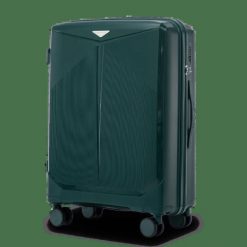 Walizka średnia Wings COCKATIEL polipropylen 24" DARK GREEN. Zielone walizki damskie Wings, z aplikacjami, z materiału, średnie. Za 181.93 zł.